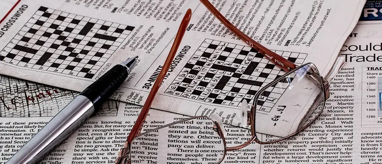 Løsninger til Muntert krydsord